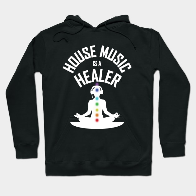 House Music Is A Healer Hoodie by eighttwentythreetees